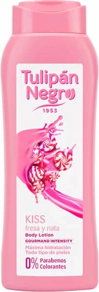 Losion trupi unisex Tulipán Negro Strawberry and Cream 400ml