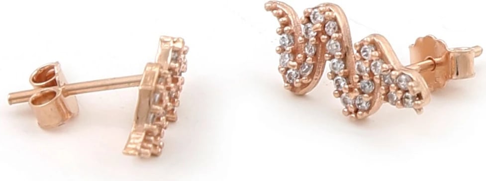 Set varëse, byzylyk e vathë argjendi, ngjyrë ari rozë, Jumeon, 10595ROS