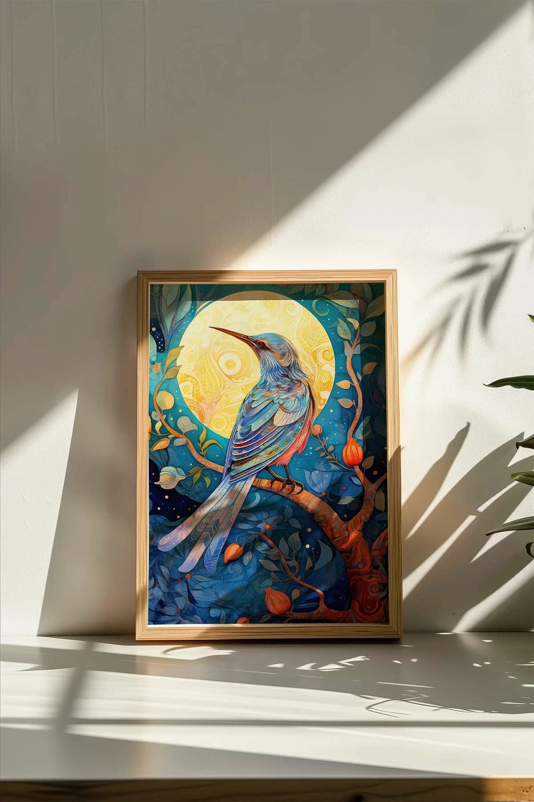 Pikturë dekorative me kornizë, shumëngjyrëshe, Wallity, Mscartmdl11