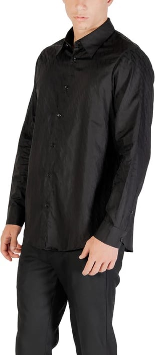 Këmishë Armani Exchange për meshkuj, e zezë