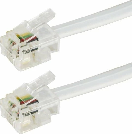 Kabllo Telefonike GOGEN GOGTEL10MMM01 (Bardhë, 2m)