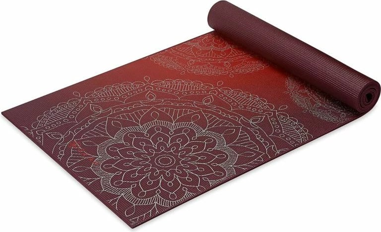 Tapet për yoga Yakimasport, ngjyrë kafe