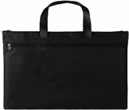 Çantë dokumentesh NEXT 39x30.5 cm, dy xhepa, e zezë