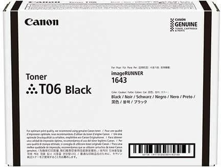 Toner Canon T06, i zi, për imageRUNNER 1643