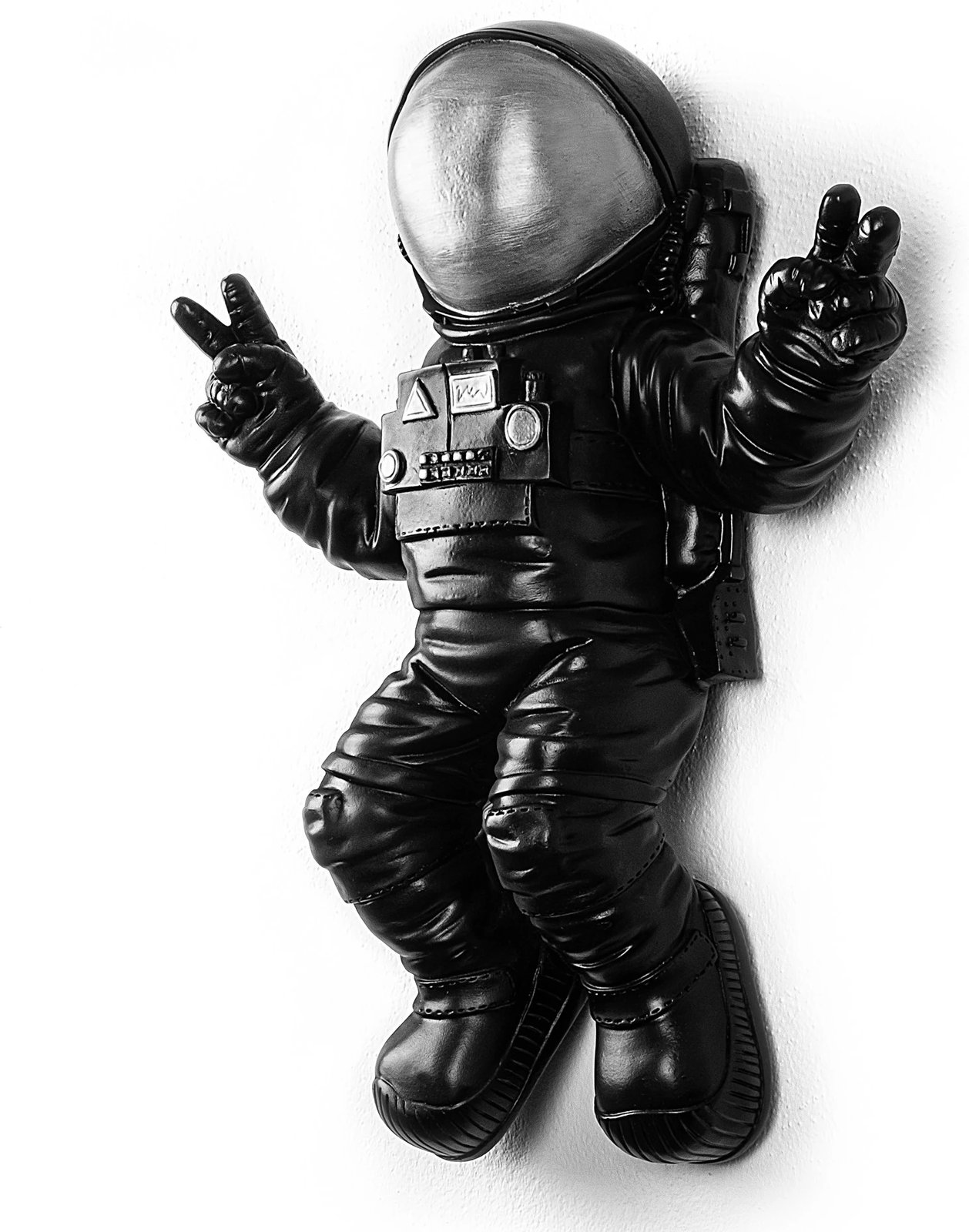 Aksesor dekorativ për mur, Wallity Cosmonaut 4, shumëngjyrësh, 35x47x10cm