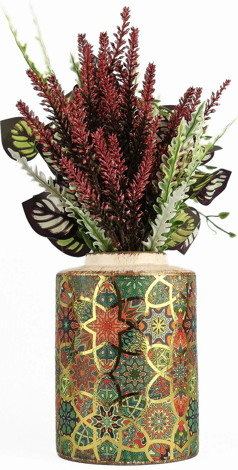 Vazo dekorative, shumëngjyrëshe, Evila Originals, YL731