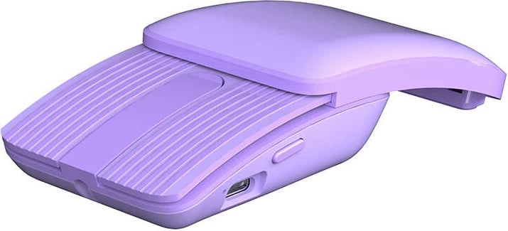 Set tastierë wireless e palosshme Delux KF10 dhe maus MF10PRO, vjollcë