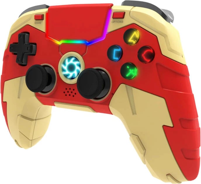 GamePad wireless iPega PG-P4020A me touchpad për PS4/PS3/PC, e kuqe