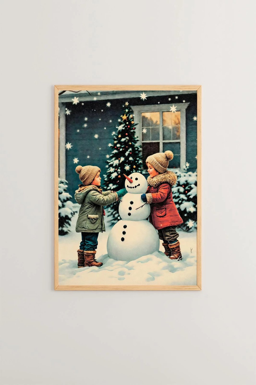 Pikturë dekorative me kornizë, Wallity, Nwyearsngmdl2