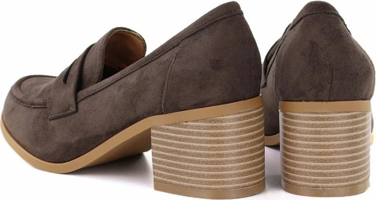 Këpucë me take për femra M. Daszyński MR2201D-3A, kafe