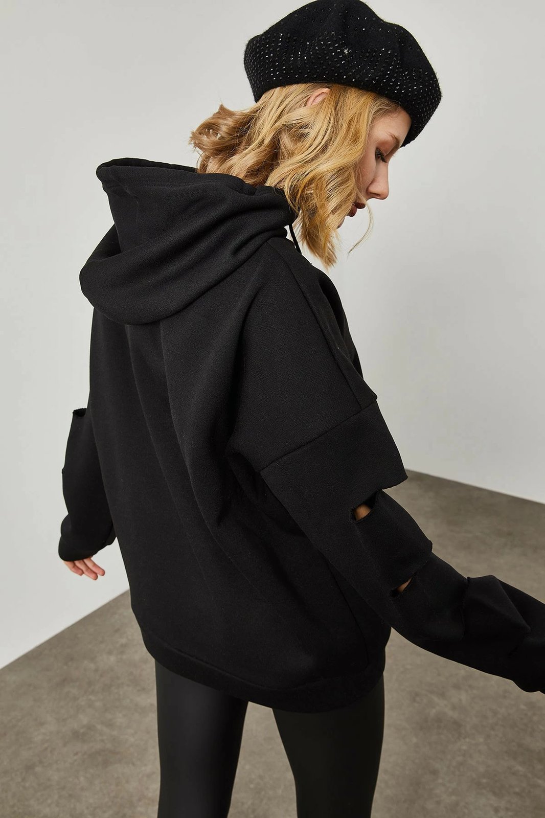 Bluzë e zezë për gra, Jumeon, X122011