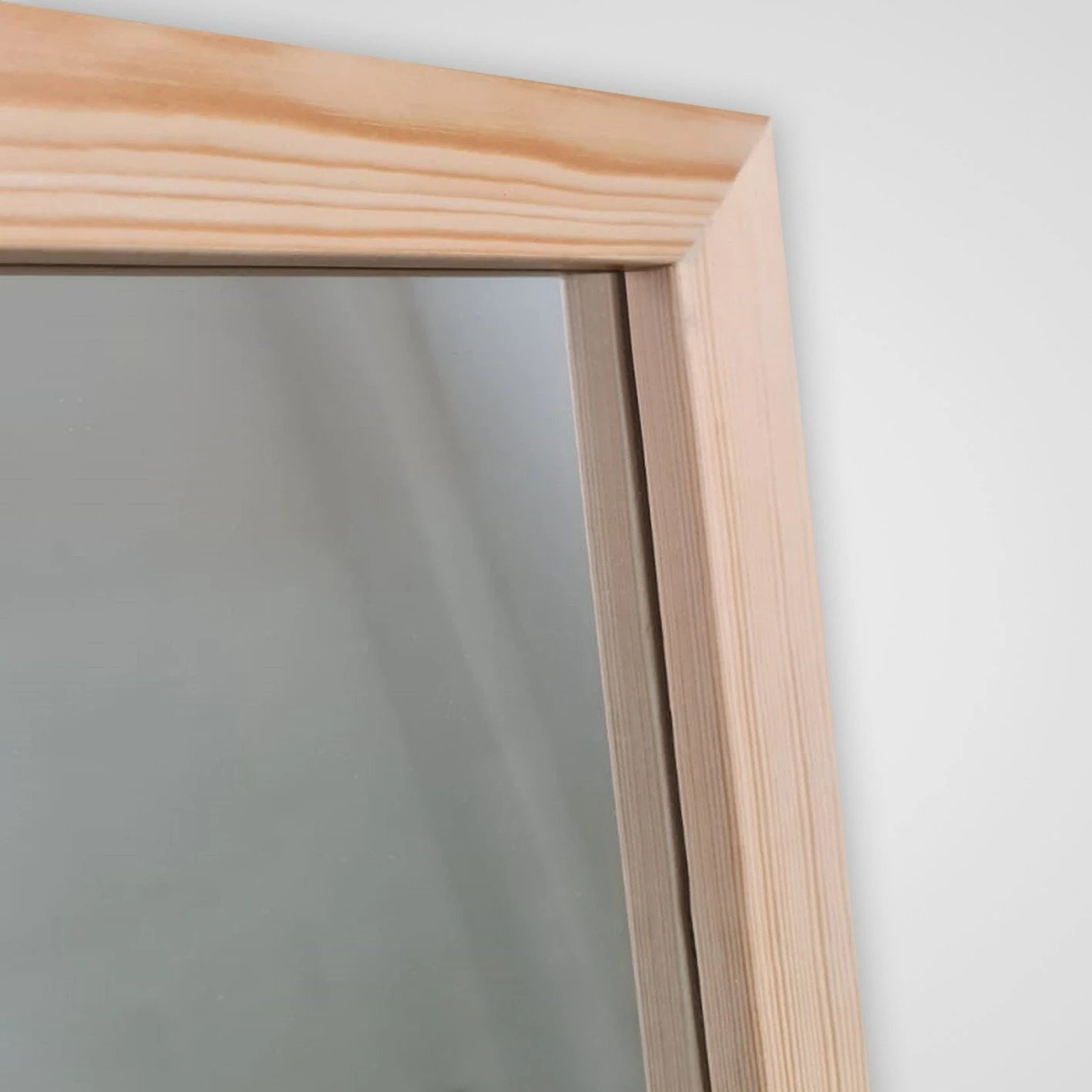 Pasqyrë Cheval, ngjyrë natyrale, Hanah Home