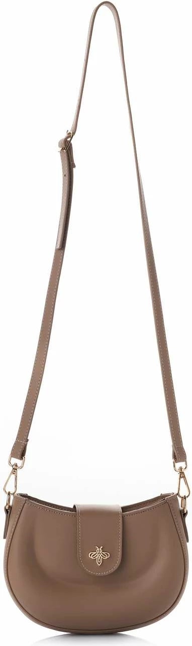 Çantë shpatullash Lucky Bees, Adira, ngjyrë mink e errët