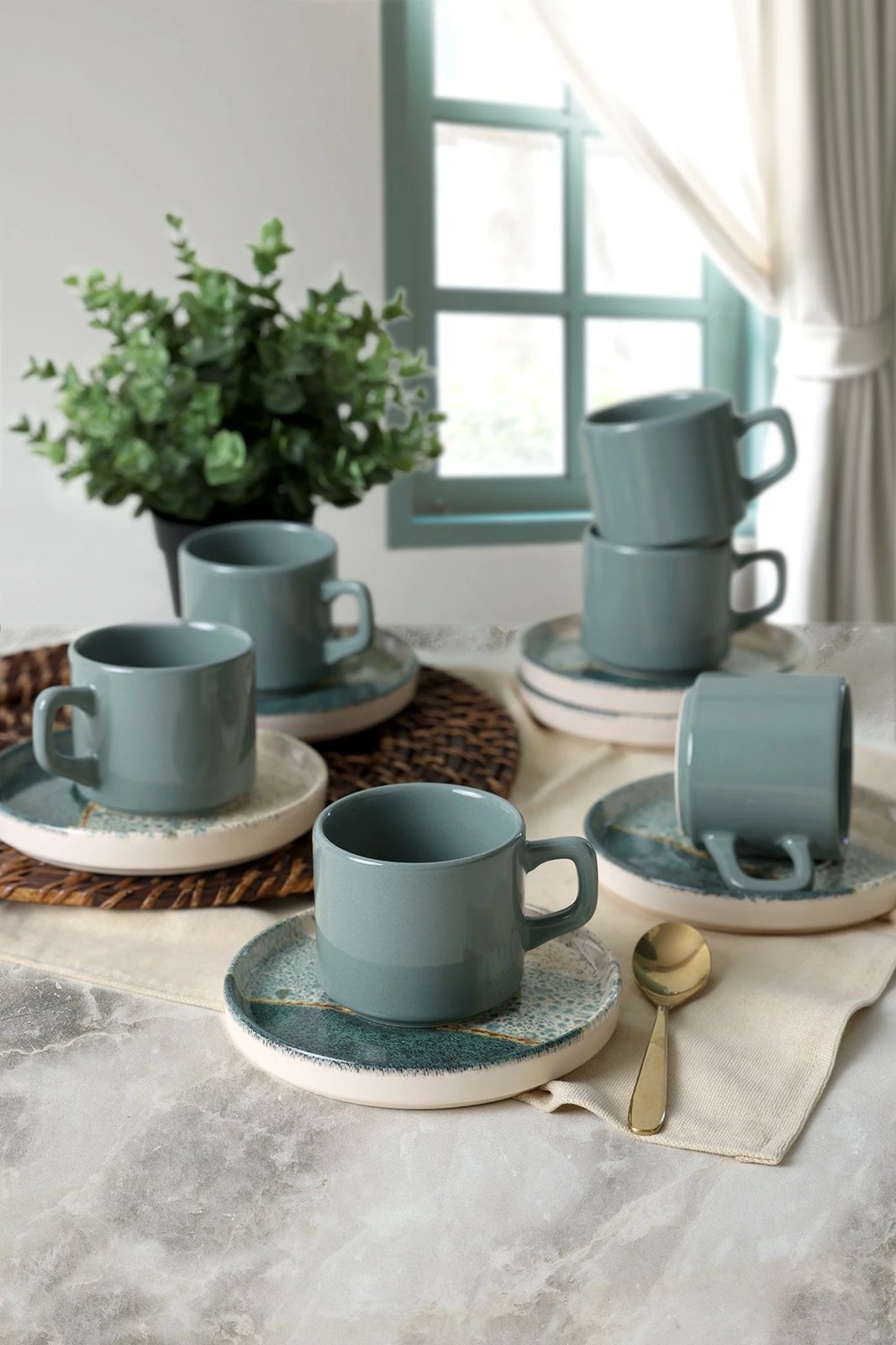 Set filxhanësh çaji (12 copë), Hermia Concept, X0001697800000000000000000