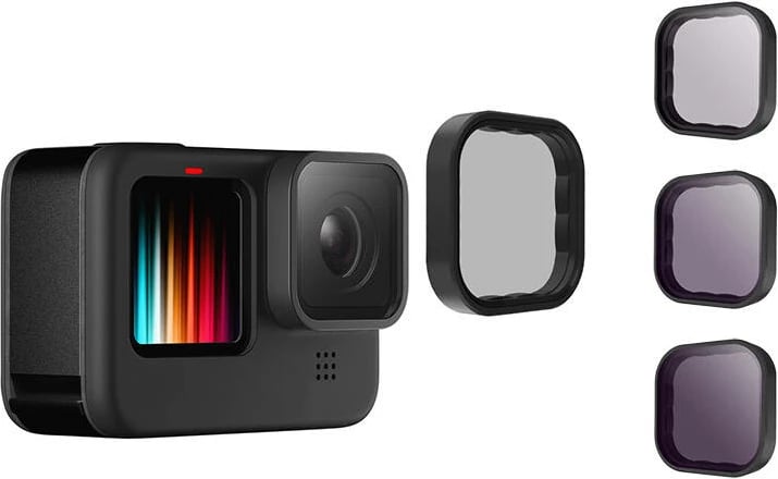 Set filtrash ND për GoPro Telesin GP-FLT-902, 8/16/32, për Hero 9/10/11/12/Mini
