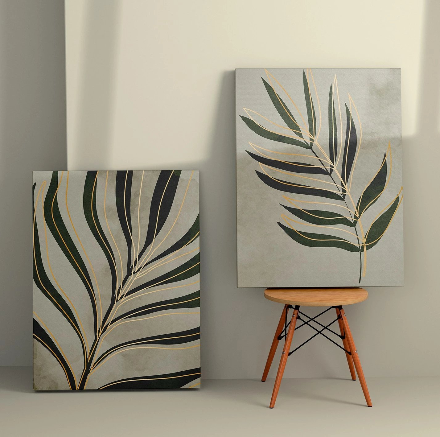 Pikturë dekorative në kanavacë (2 copë), Wallity, 2KNV4344, 70x100cm