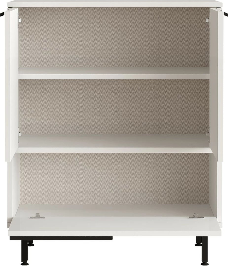 Dollap multifunksional Hanah Home, On8B-W, i bardhë