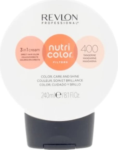Krem për ngjyrë flokësh Revlon Nutri Color Filters Fashion 400 mandarine 240ml