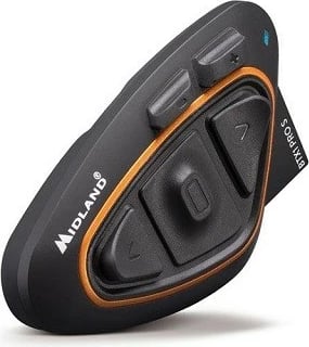 Interkom motorash Midland BTX1 PRO S-SINGLE, Bluetooth 4.2, i zi