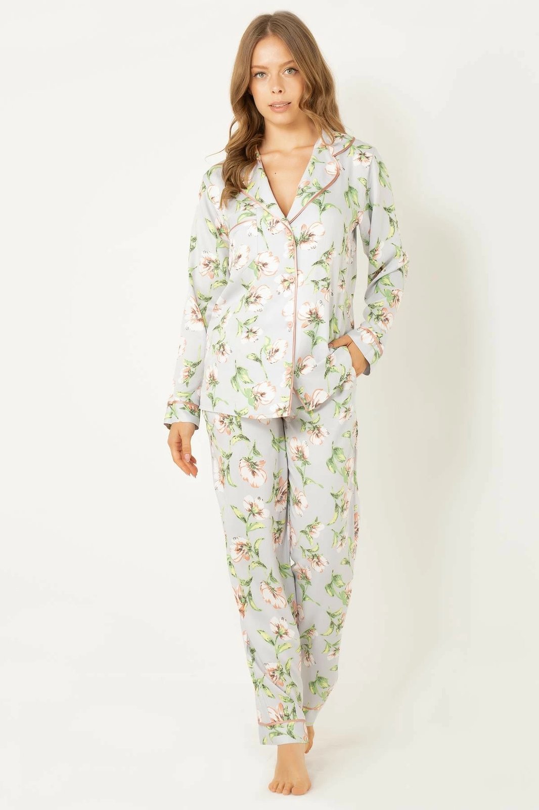 Set pizhamash për gra, Jumeon, 002-000846, shumëngjyrëshe