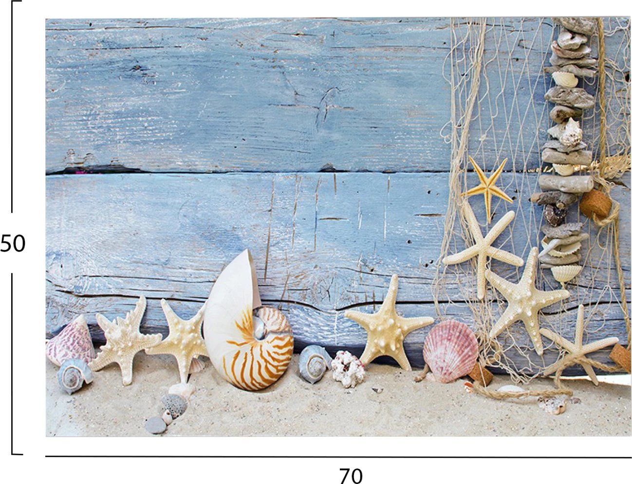 Pikturë muri GOBI FH4764, kanavacë e printuar, 70x3x50cm