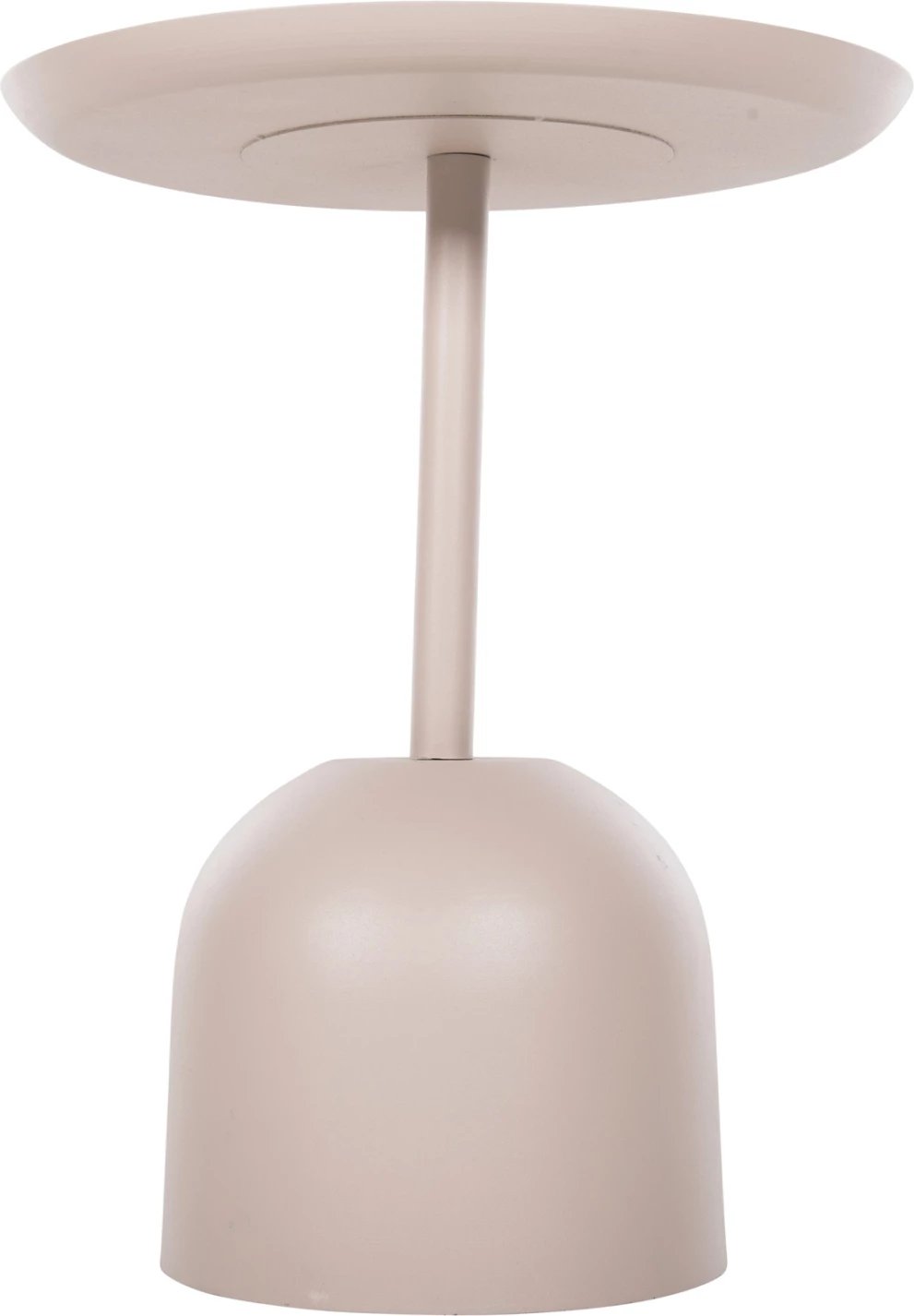 Tavolinë anësore DELBEL, metal ecru, FH4265.10, 45.5x58.5cm