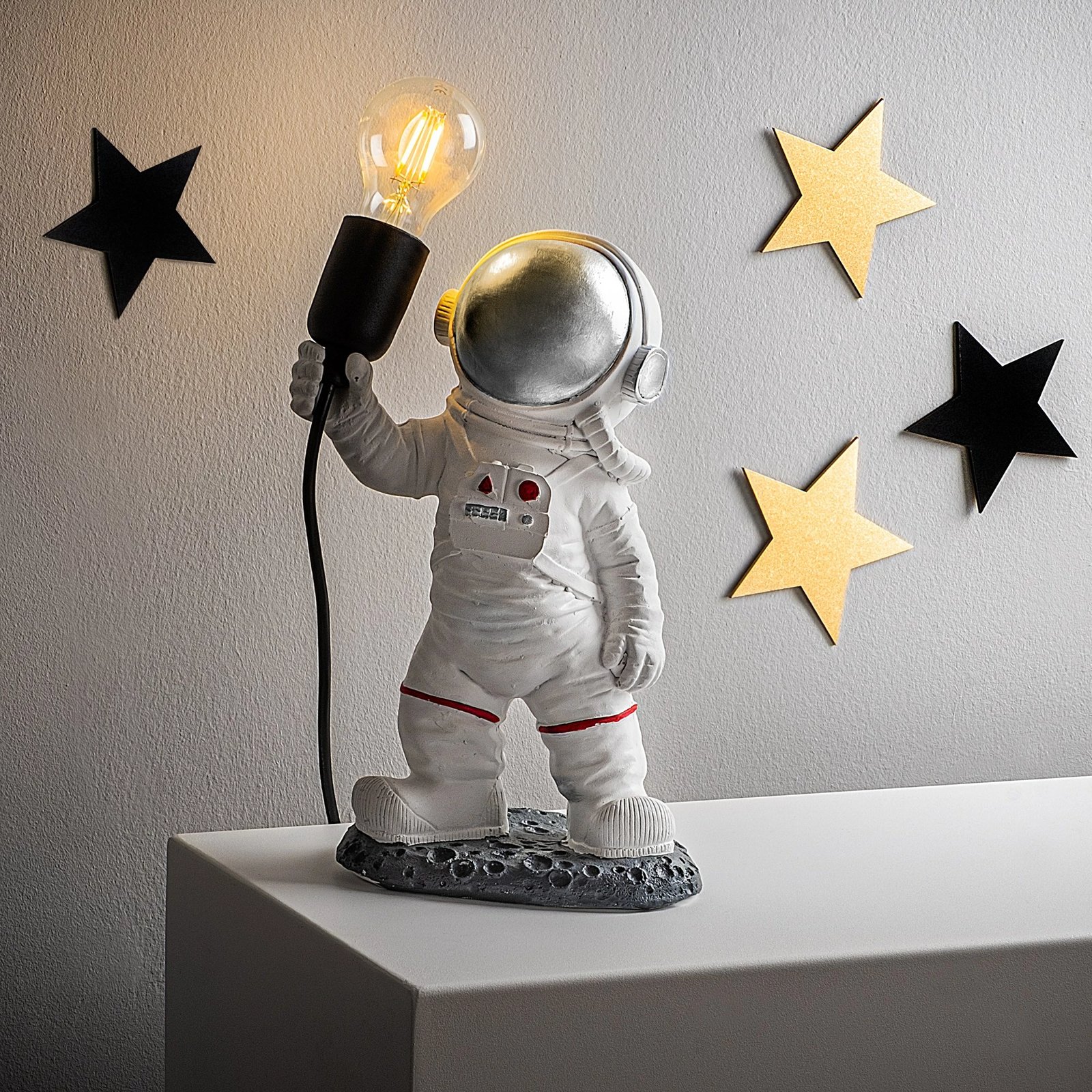 Llambë tavoline astronaut, shumëngjyrëshe, Opviq - 3