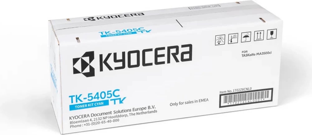 Toner, Kyocera, TK-5405C (1T02Z6CNL0), 10000 faqe, Cyan