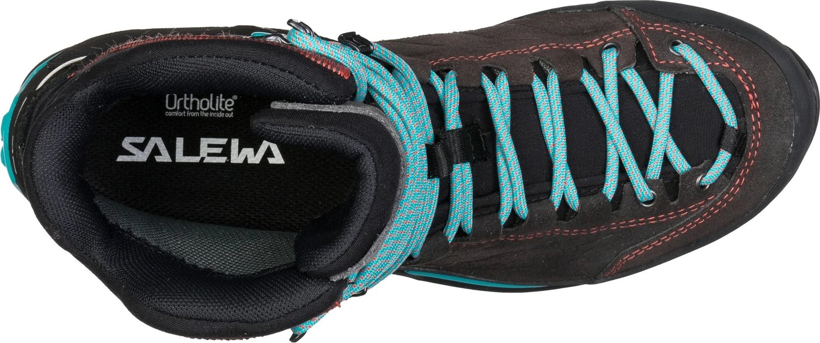 Këpucë hiking Salewa MTN Trainer Mid GTX për femra, Blu
