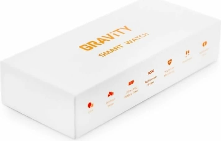 Smartwatch Gravity për femra, rozë e bardhë