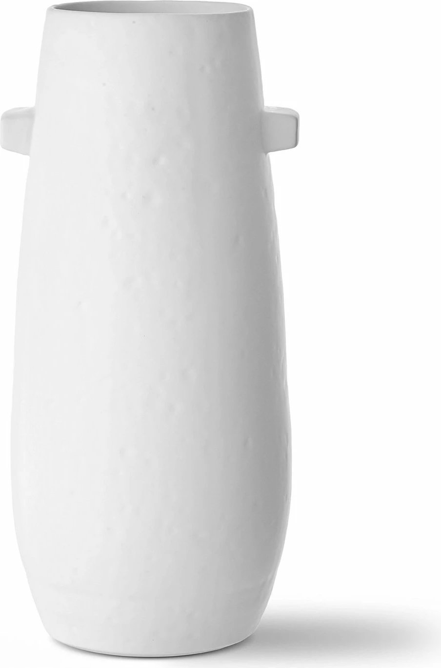 Vazo dekorative Aberto Design, e bardhë, DKR0482, 19x18x40cm