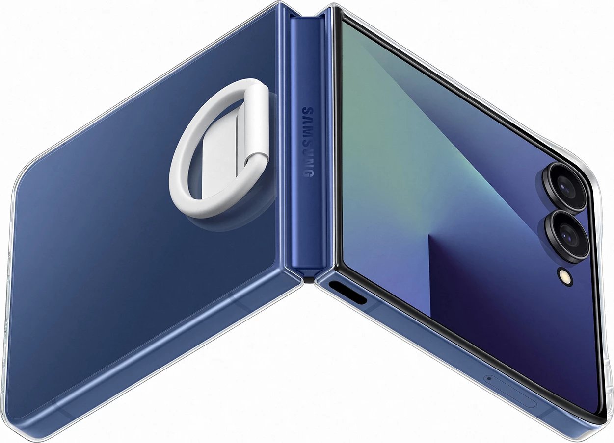 Mbështjellës Samsung Ring Case për Galaxy Z Flip7, Transparent