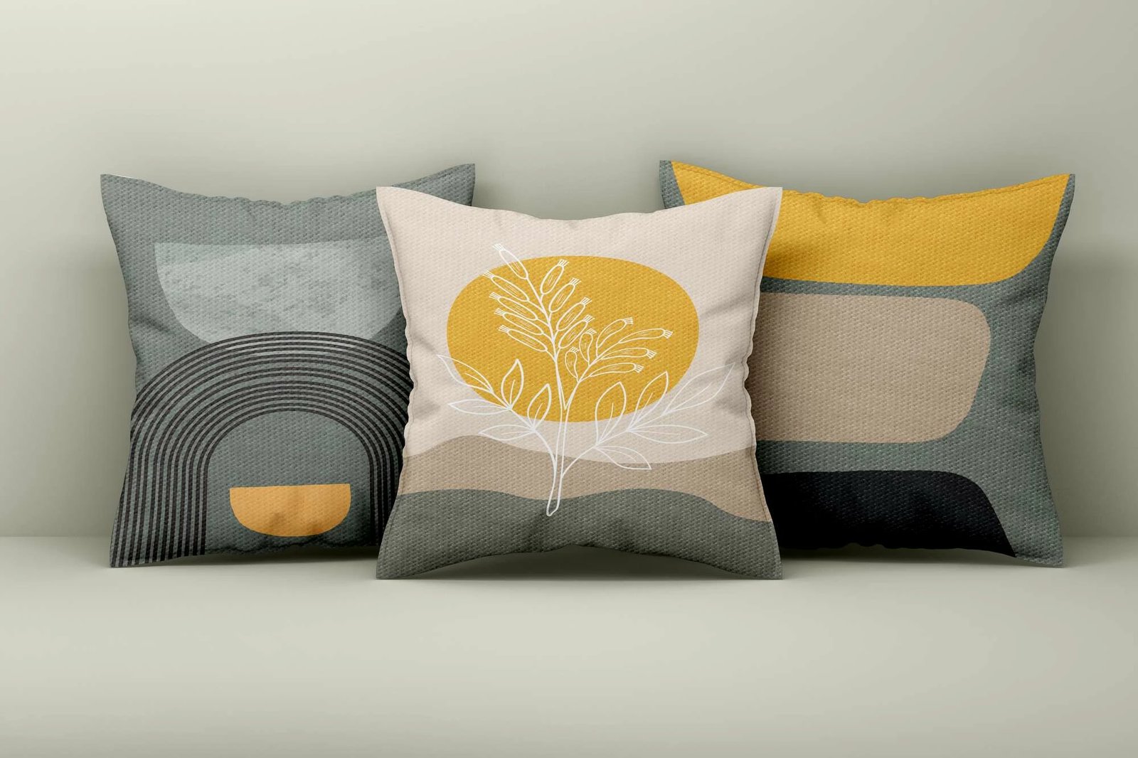 Set mbulesash për jastëk, dizajn Aberto, Asr_plw25 - 48, 3 copë