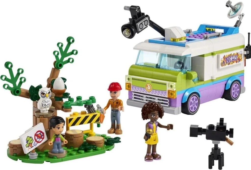 Set lodër Lego, Furgon reporteri 41749 Set lodër Lego, Furgon reporteri 41749
