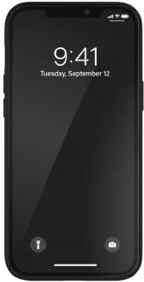 Mbështjellës Adidas OR Moulded Case PU për iPhone 12 Pro Max, Bardhë/Zi