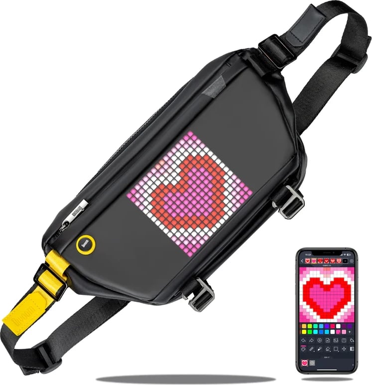 Çantë Me Ekran Led DIVOOM Pixoo slingbag