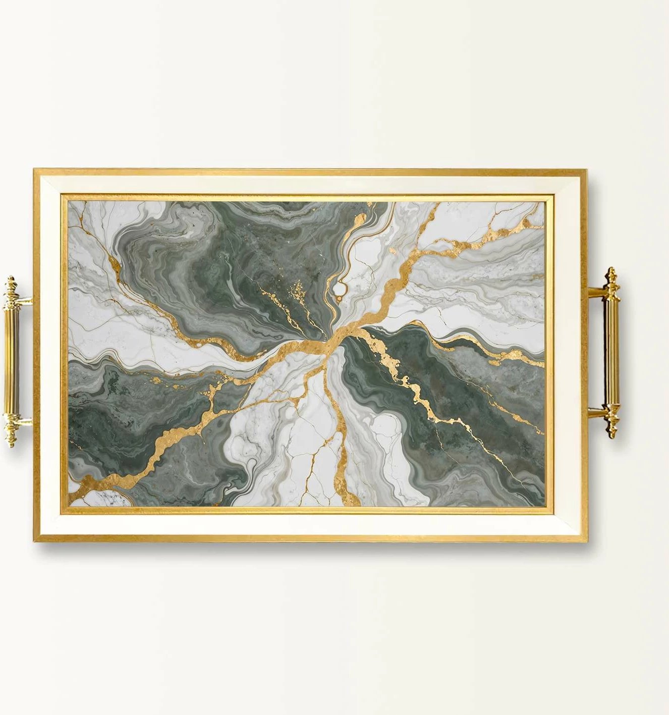 Tabaka prej qelqi, dizajn Aberto, TPB10014, shumëngjyrëshe, 50x29x3.5 cm Tabaka prej qelqi, dizajn Aberto, TPB10014, shumëngjyrëshe, 50x29x3.5 cm