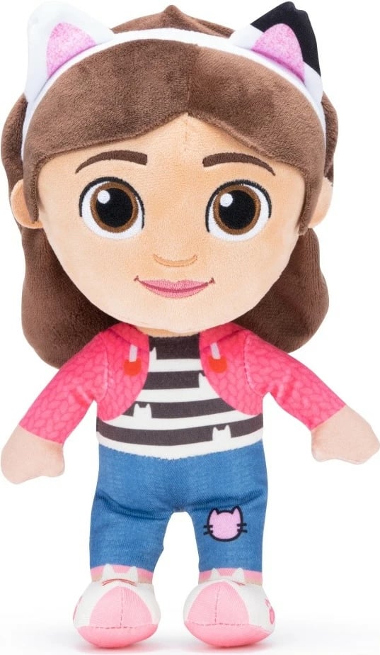 Lodër pelushi Simba Gabby’s Dollhouse Gabi 25 cm, shumëngjyrëshe