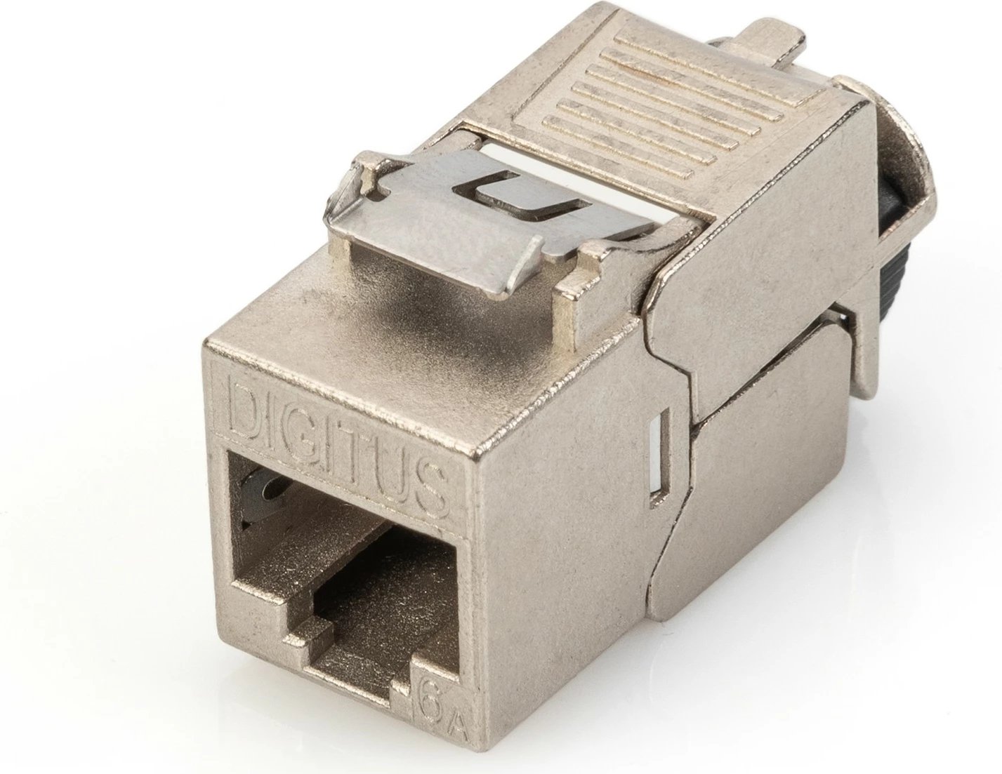 Keystone modul Digitus DN-93619-24, Cat6A, shielded, RJ-45, set 24 copë, argjendtë