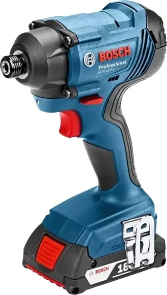 Makine goditëse Bosch 0 601 9G5 123, 1/4", 18V, 2x2Ah, 160 N⋅m, Zezë/Blu