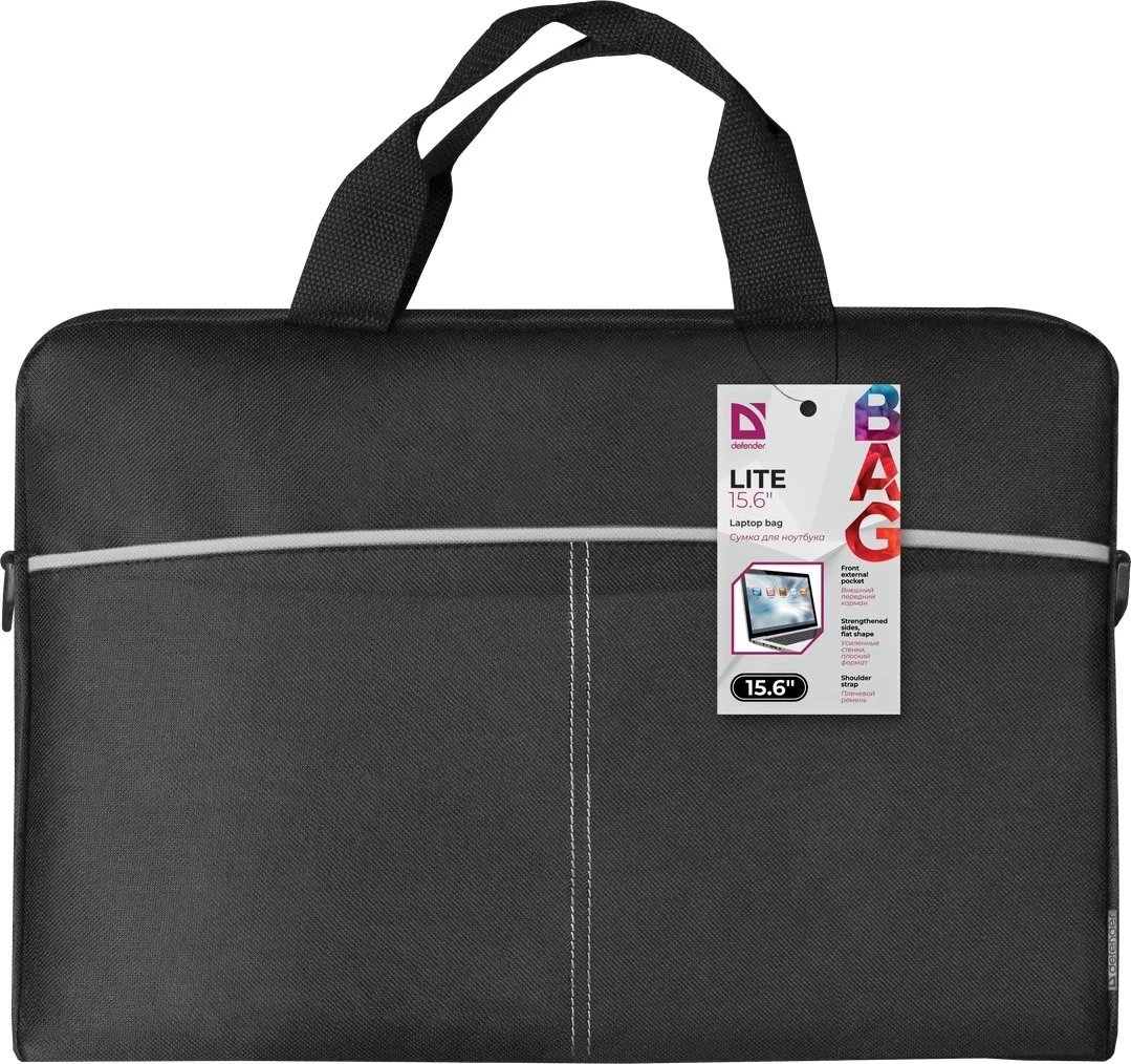 Çantë për laptop Defender, Lite, 15.6'', e zezë