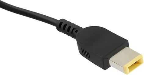 Adapter rryme Qoltec për Lenovo, 90W, 20V, 4.5A, Slim Tip, i zi