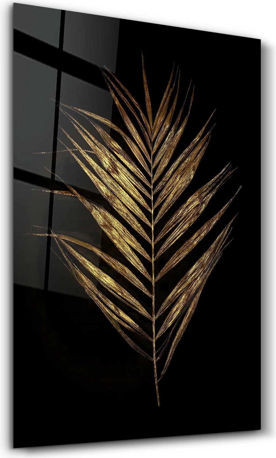 Pikturë dekorative prej xhami të temperuar, shumëngjyrëshe, CAM-2034, 46x72cm