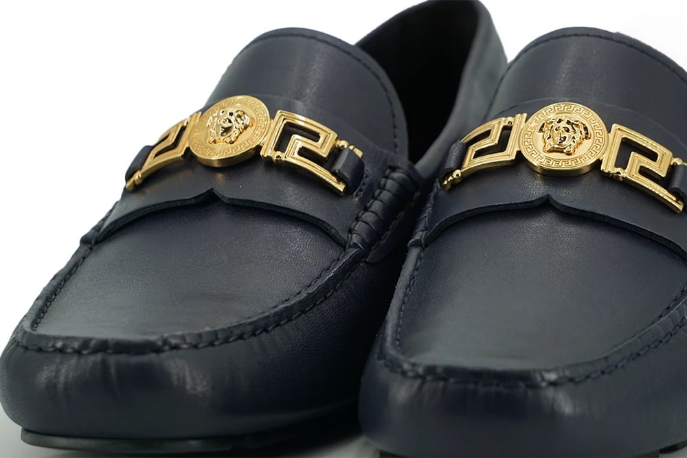 Këpucë për meshkuj Versace, të zeza 