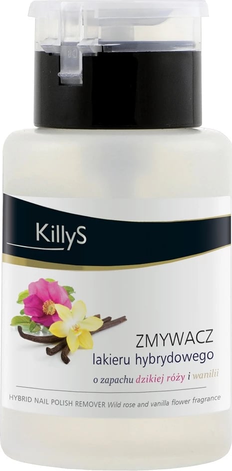 Heqës llaku për thonj KillyS Hybrid Wild Rose & Vanilla Pump 150ml