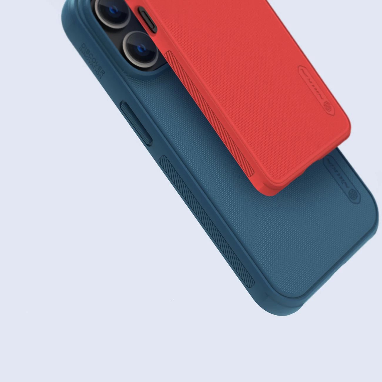 Mbështjellës Nillkin Super Frosted Shield Pro për iPhone 14 Pro, Kaltër