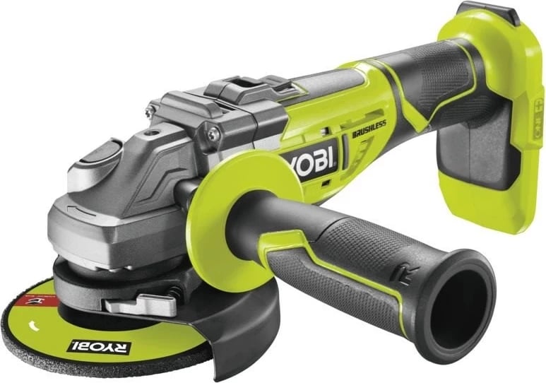 Grinder këndi Ryobi R18AG7-0, 12.5 cm, 11000 RPM, Jeshil