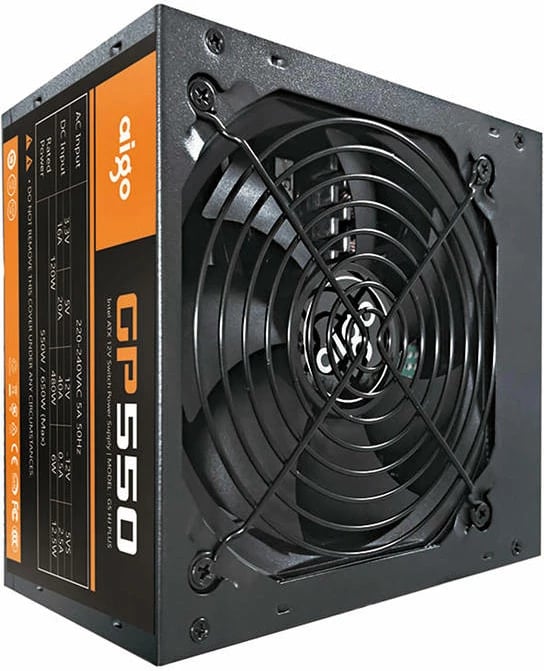 Kasë furnizimi Aigo GP550, 650W, 80 Plus Bronze, e zezë