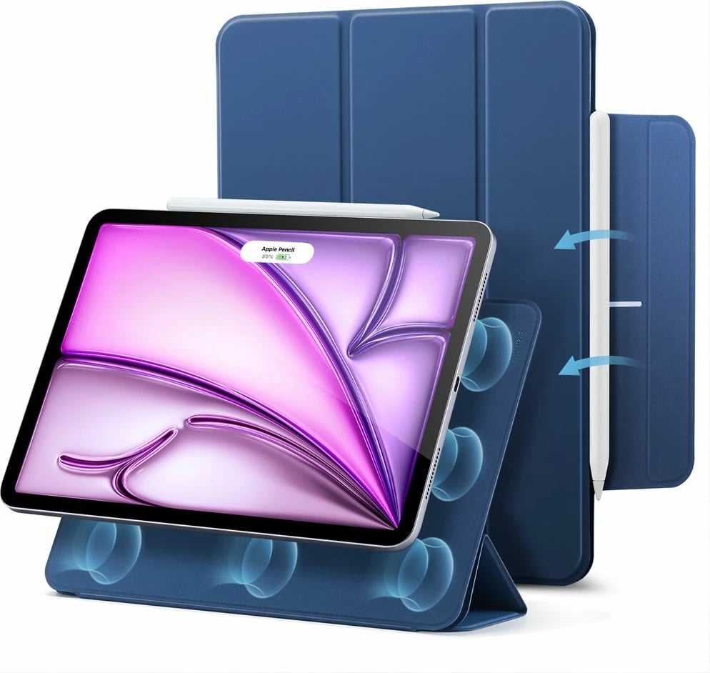 Mbështjellës ESR Rebound Magnetic për iPad Pro 12.9" 2020/2021/2022, iPad Air 13" 2024/2025, Kaltër