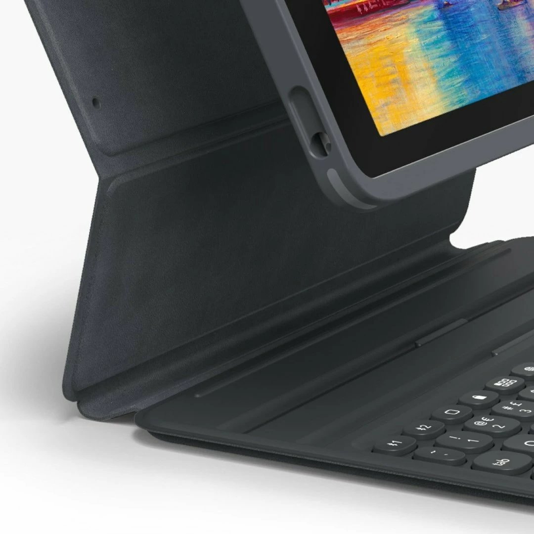 Tastierë universale Bluetooth ZAGG Pro Keys, QWERTY, Anglisht, Gri, me mbështjellës